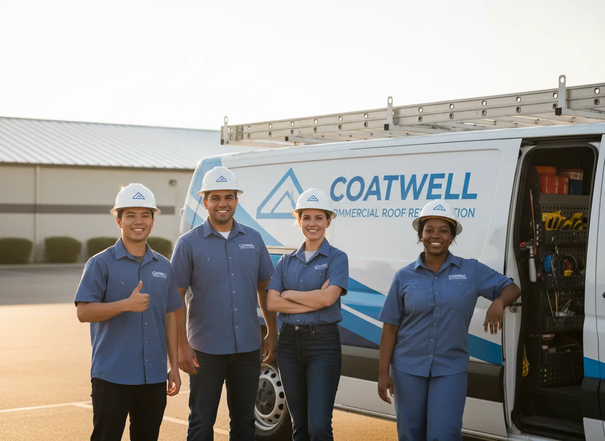 Commercial roof coating company in Francitas, TX